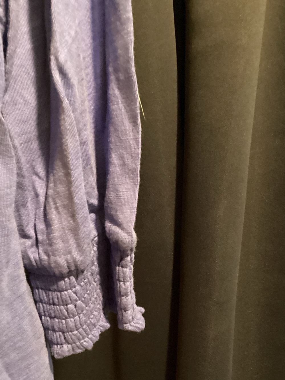 Quacker Factory Violet Embroidered V-Neck Tunic - Picture 4 of 5